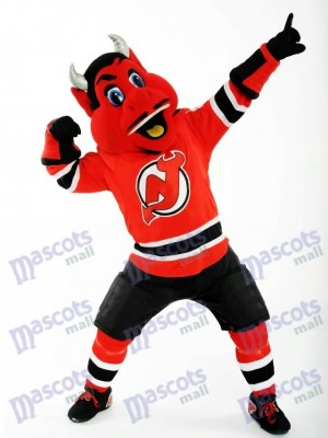 N.J. Devil du costume de mascotte des Devils du New Jersey Red Devil
