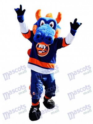 Sparky le dragon pour Costume de mascotte des Islanders de New York Animal