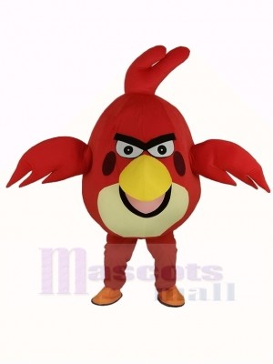 Haute Qualité rouge Oiseau Mascotte Costume