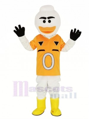 Miami Hurricanes Sebastian the Ibis américain canard Mascotte Costume