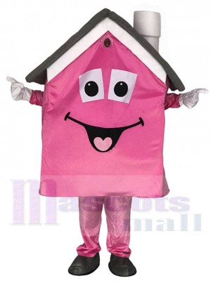 Rose Housing House Agent immobilier Promotion mascotte Costume