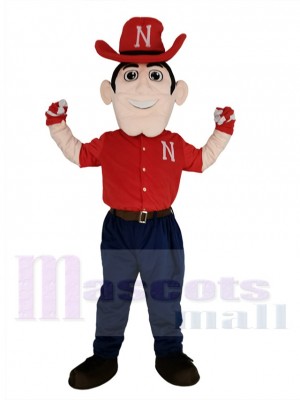 Nebraska Cornhuskers Herbie Husker Paysan Mascotte Costume