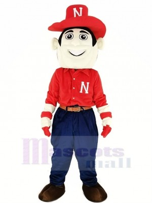 Nebraska Cornhuskers Herbie Décortiqueur Mascotte Costume Gens