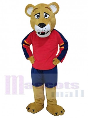 Stanley C. Panther de Floride Panther Mascotte Costume Pour les têtes de mascotte adultes