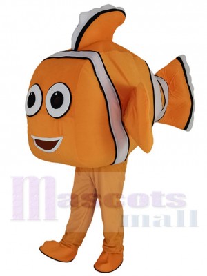 Poisson clown coquin Mascotte Costume Dessin animé