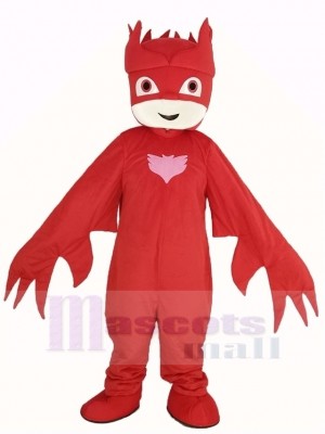 Rouge PJ Masks Amaya Fille Mascotte Costume