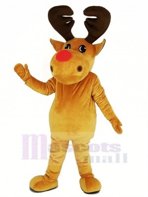 marron Renne Mascotte Costume Noël