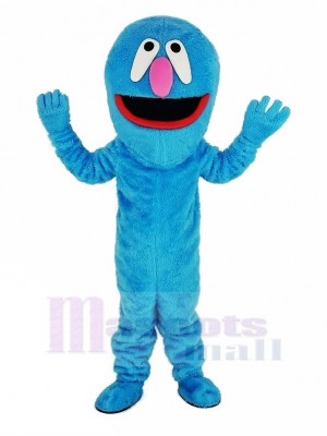 Sesame Street Super Grover Elmo Monstre Mascotte Costume