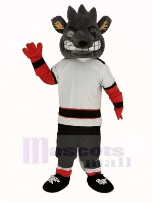 Albany rivière Les rats Mascotte Costume La glace Le hockey Équipe