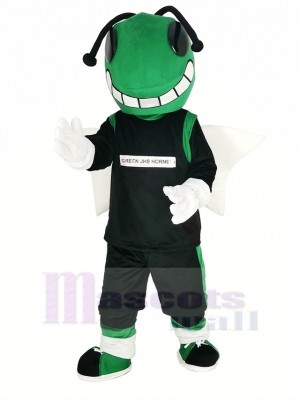 vert Frelons Mascotte Costume Insecte Animal