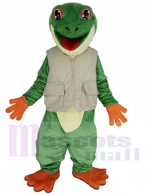 Grenouille costume de mascotte