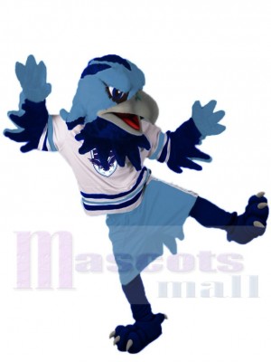 Faucon aigle bleu agile Mascotte Costume Animal