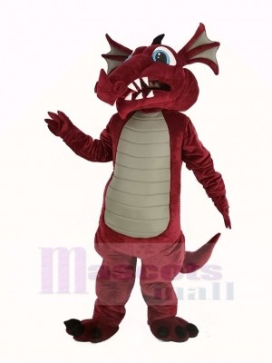 Vin Couleur Dragon Mascotte Costume
