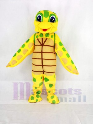 Mignonne Mer Tortue Mascotte Costume Dessin animé