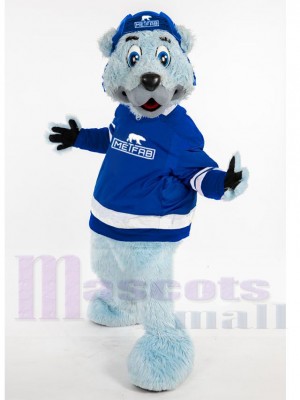 Ours polaire costume de mascotte