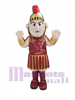 Spartiate troyen costume de mascotte