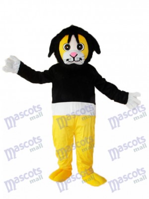 Tony Singe en pull noir Costume de mascotte adulte Animal