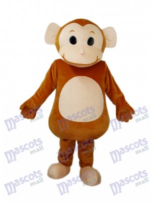 Grande Mascotte Singe Tête Costume Adulte Animal