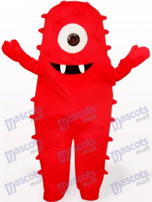 Costume de mascotte adulte Red Monster Anime