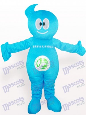 Costume de mascotte adulte de partie de poupée plus propre