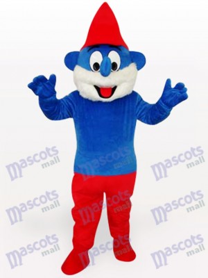 Costume de mascotte adulte Blue Spirit Anime