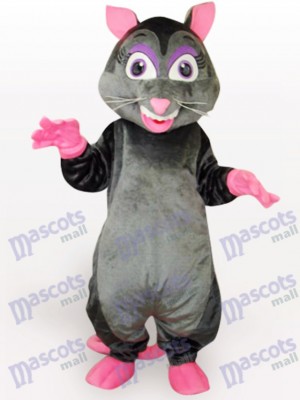 Costume de mascotte animal souris noire