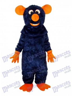 Grande Dent Noire Souris Mascotte Costume Animal