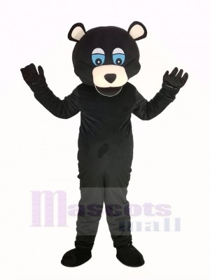 Noir Ours Mascotte Costume Adulte