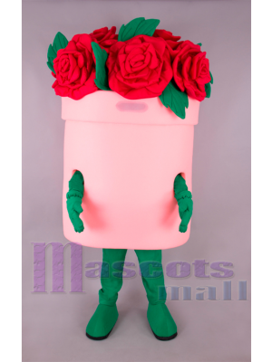 Seau à fleurs Mascotte Costume
