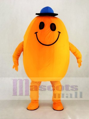 Souriant Monsieur Chatouiller Chatouiller Mascotte Costume École