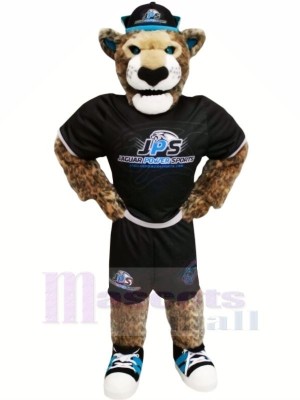 Puissance sport Jaguar Mascotte Costume Dessin animé