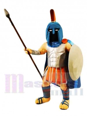 École secondaire spartiate Costume de mascotte