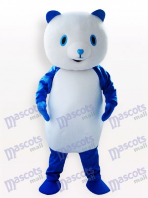 Costume de mascotte adulte bleu Panda Animal