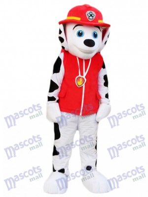 Paw Patrol Marshall chien dalmatien mascotte Costume Cartoon Anime