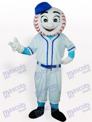 M. Met Mets Baseball Man adulte Costume drôle de mascotte