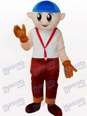 Costume de mascotte adulte garçon de bande dessinée