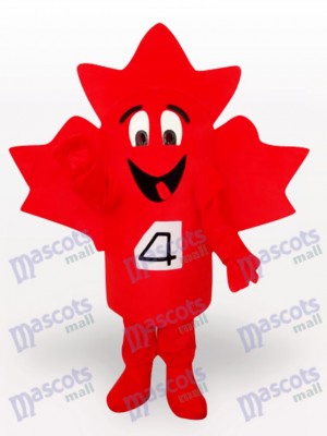 Costume de mascotte adulte de Maple Leaf Plant