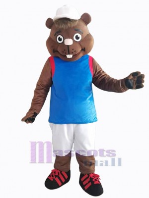 Marmotte de randonnée Mascotte Costume Animal