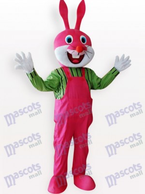 Costume de mascotte adulte de lapin de Pâques