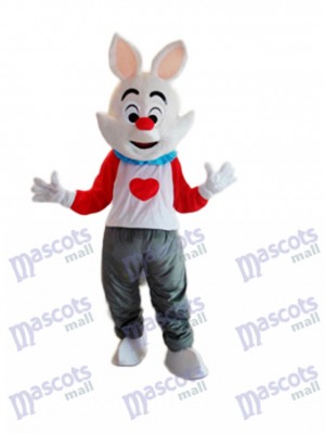 Costume adulte de mascotte de lapin Dada de Pâques Animal