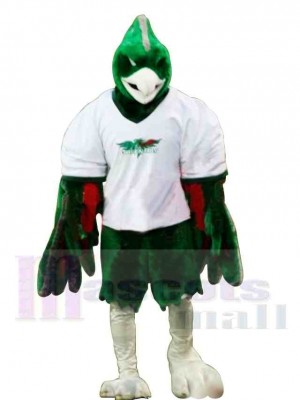 Phoenix vert sportif Costume de mascotte