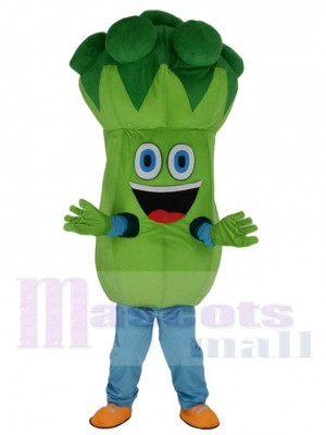 Bruce brocoli Mascotte Costume Dessin animé