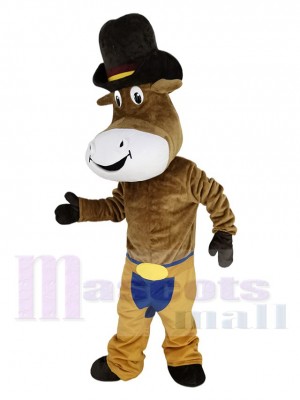 Cow-boy Bœuf Bovins maskottchen kostüm