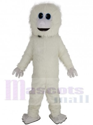 Monstre des neiges Yeti Mascotte Costume Dessin animé