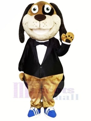 Gentilhomme Chien Mascotte Les costumes Pas cher