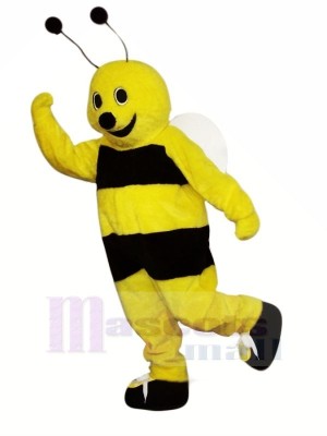 Heureux abeille Mascotte Les costumes Adulte
