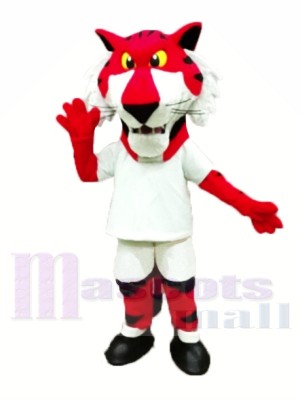 Tigre rouge Costumes De Mascotte