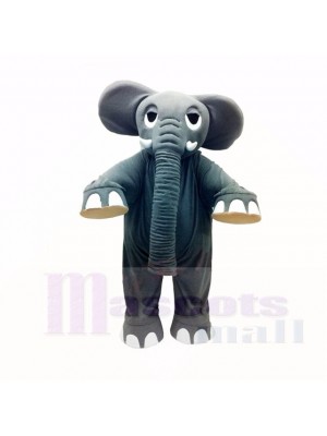 Fort Gris l'éléphant Costumes De Mascotte Adulte