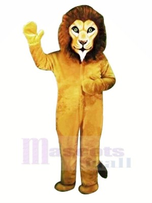 Réaliste Lion Mascotte Les costumes Adulte