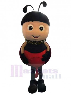 Coccinelle costume de mascotte